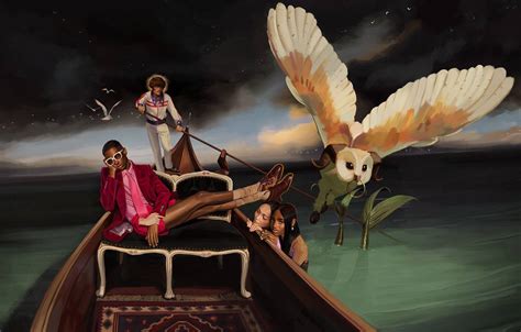 gucci hallucinations paintings.